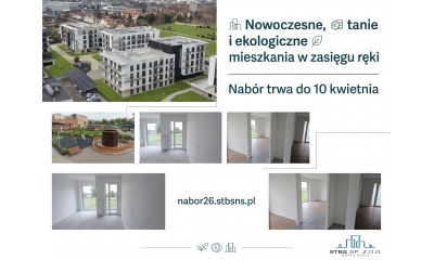 Nowoczesne mieszkanie na wynajem w zasięgu ręki: Rusza nab&oacute;r wniosk&oacute;w